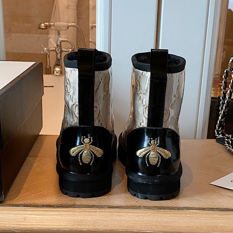 UGG GU Boots Silver