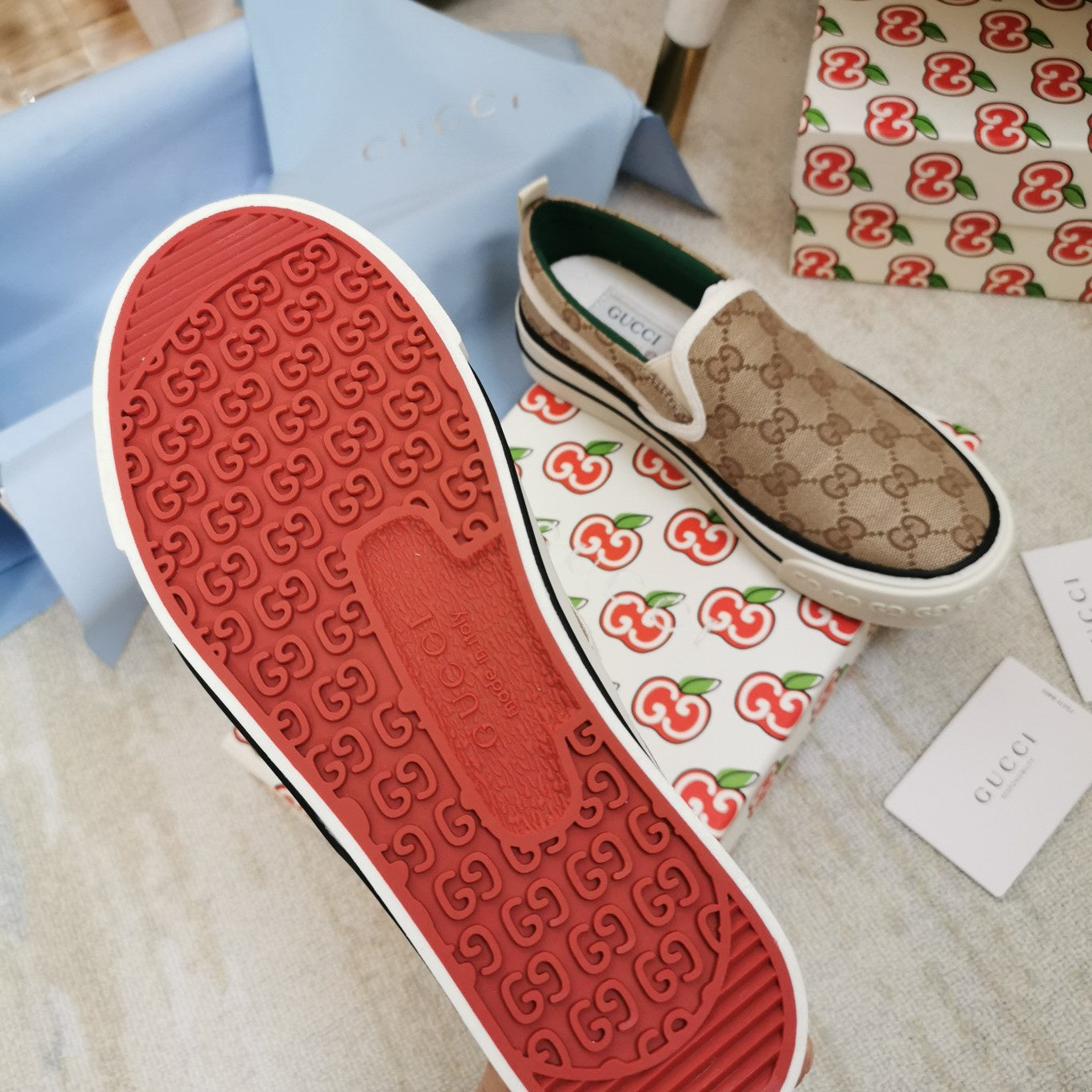 GU  Slip-on Sneakers Tennis Shoes