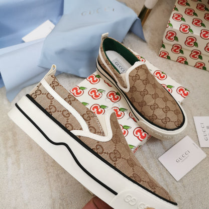 GU  Slip-on Sneakers Tennis Shoes