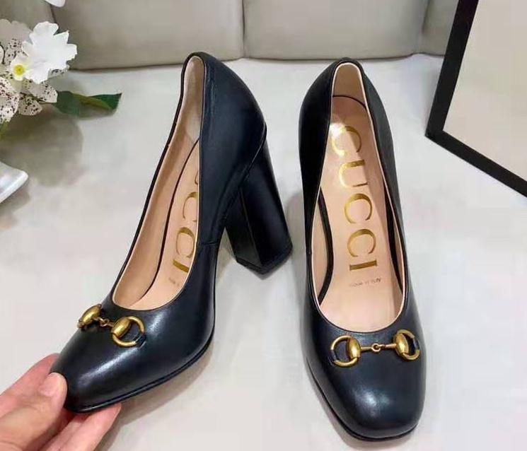 GU Shoes Pumps Black Heels