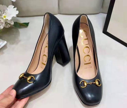 GU Shoes Pumps Black Heels