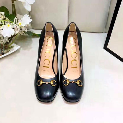 GU Shoes Pumps Black Heels