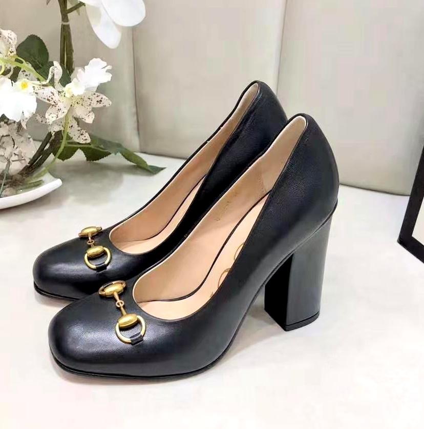 GU Shoes Pumps Black Heels