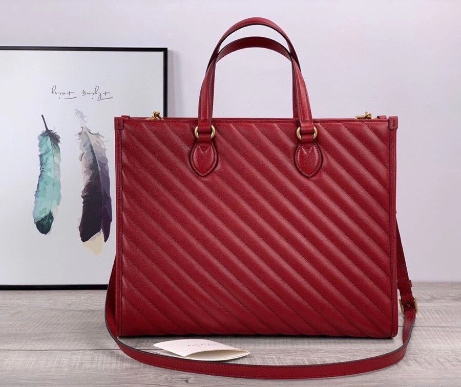 Gu Tote Bag Red
