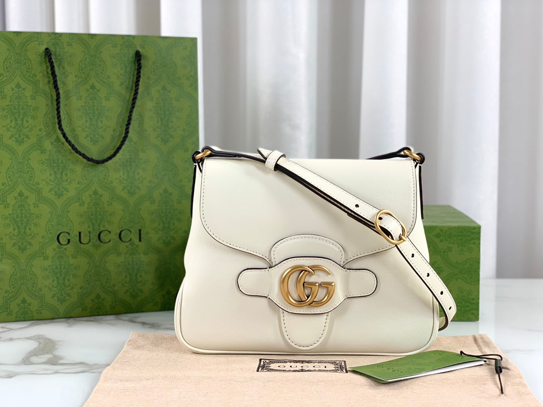 GU Bag Marmont Shoulder 23 CM White