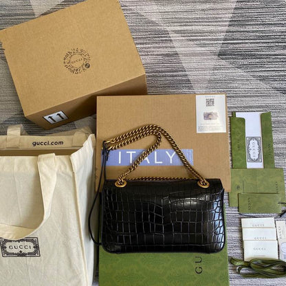 FEN Bag Handle 26 cm 2 Color s Croco