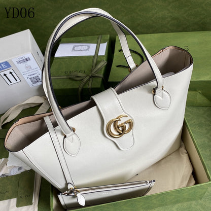 GU Tote Bag White 35 cm