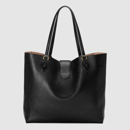 GU Tote Bag Black 35 cm