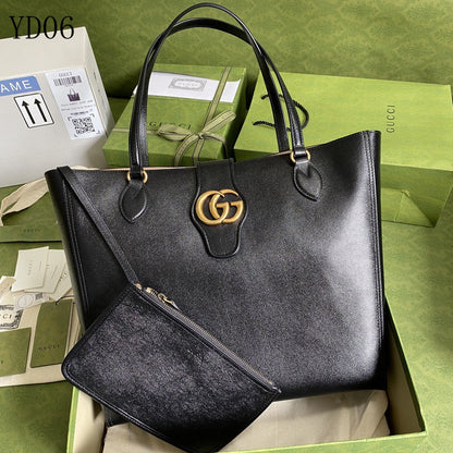 GU Tote Bag Black 35 cm