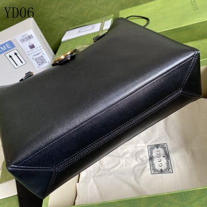 GU Tote Bag Black 35 cm