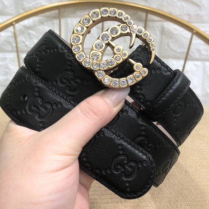 GU Belt Stones Monogram