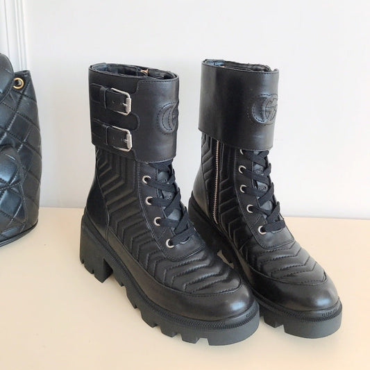GU  Boots Black