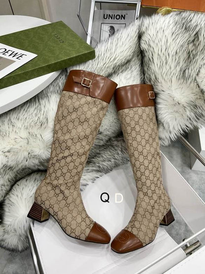 GU  Boots 2 Color 's Heels
