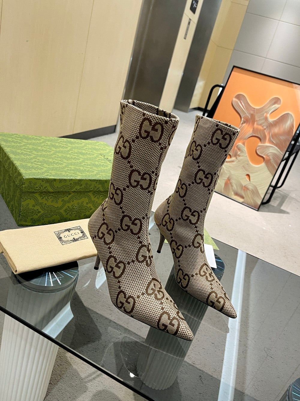 GU Boots High Above Knee 2 Style 's 2 Color's
