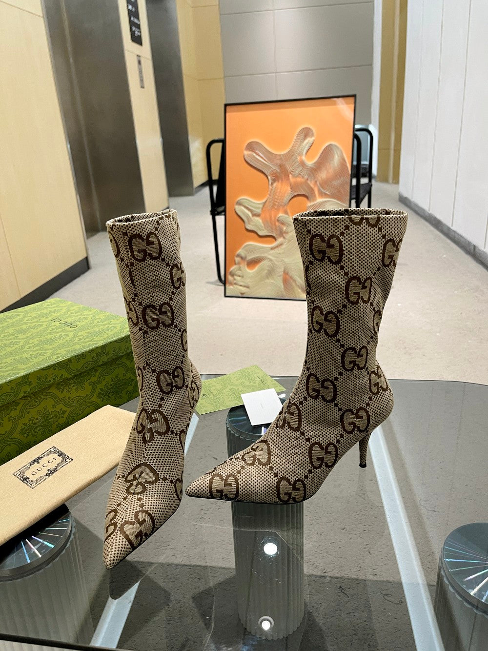 GU Boots High Above Knee 2 Style 's 2 Color's