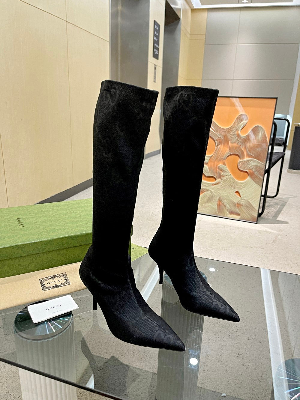 GU Boots High Above Knee 2 Style 's 2 Color's