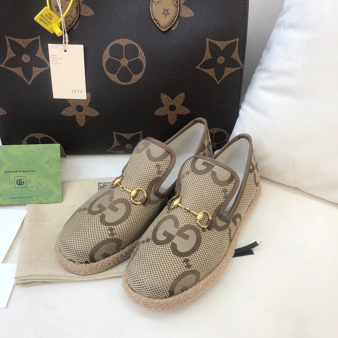 GU Maxi GG  Shoes Woman Espadrilles 42