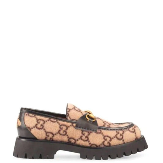 GU Shoes Platform Loafer Lug Sole Horsebit