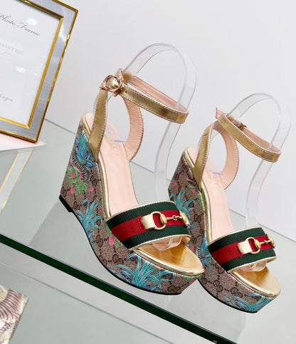 GU Sandals Wedge Platform