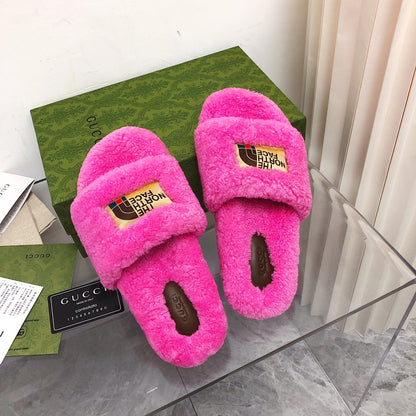 GU   Slippers  Fur