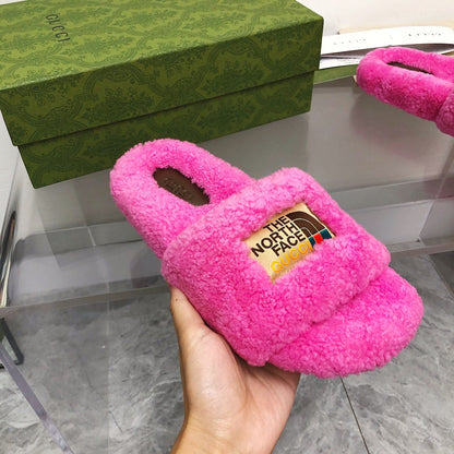 GU   Slippers  Fur