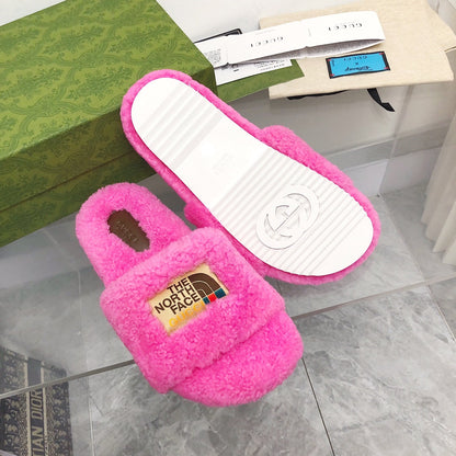 GU   Slippers  Fur