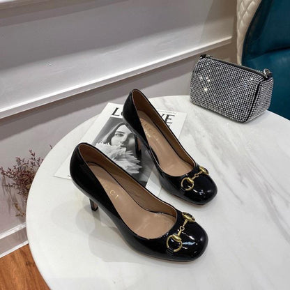 GU Shoes Black Heels