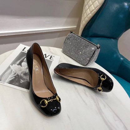 GU Shoes Black Heels