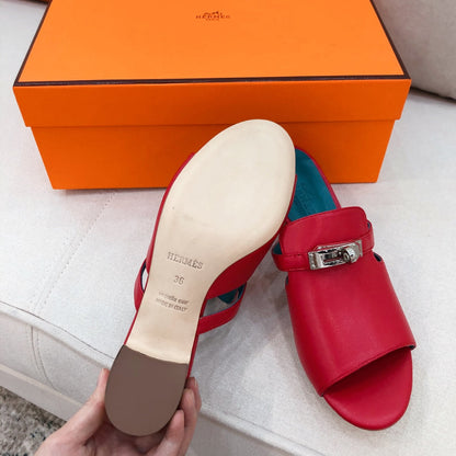 HRM Slippers Red