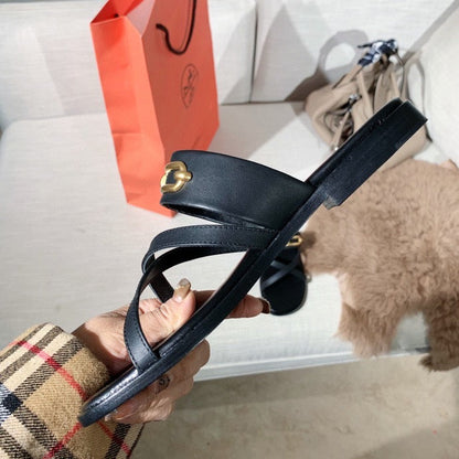 HRM Slippers Sandals Black