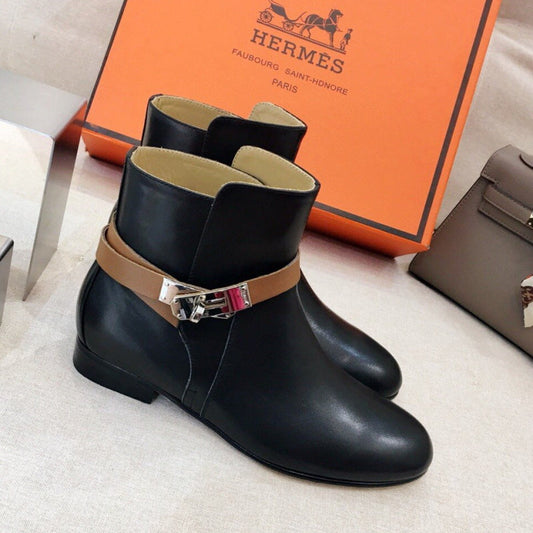 HRM  Boots Black