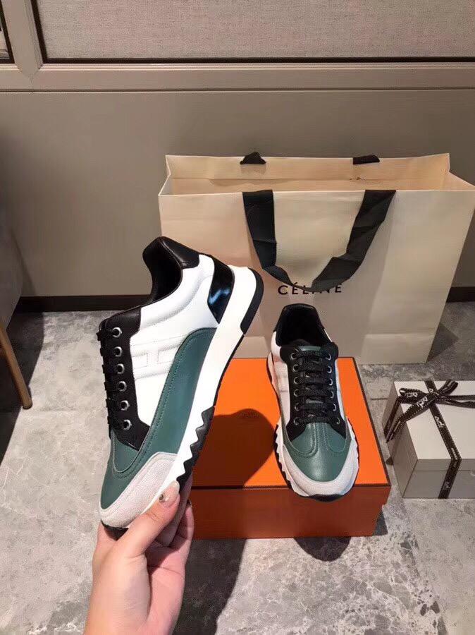 HRM Sneakers White Green