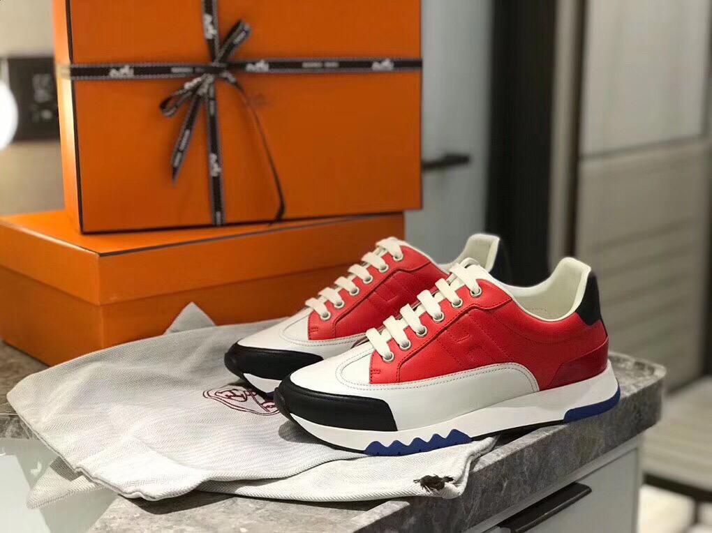 HRM Sneakers White Red
