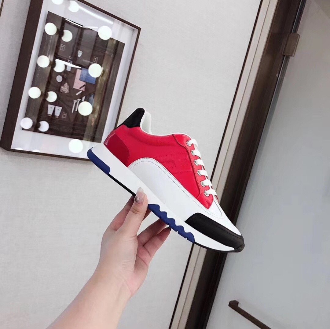 HRM Sneakers White Red