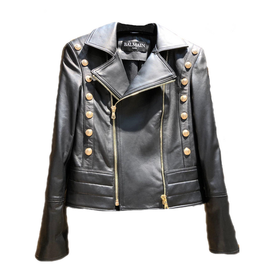 Balma*in Leather Jacket