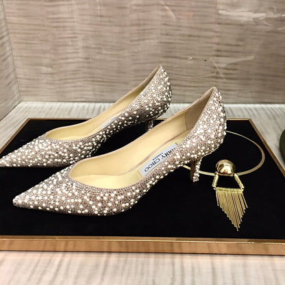 CHU Shoes Heels Stones
