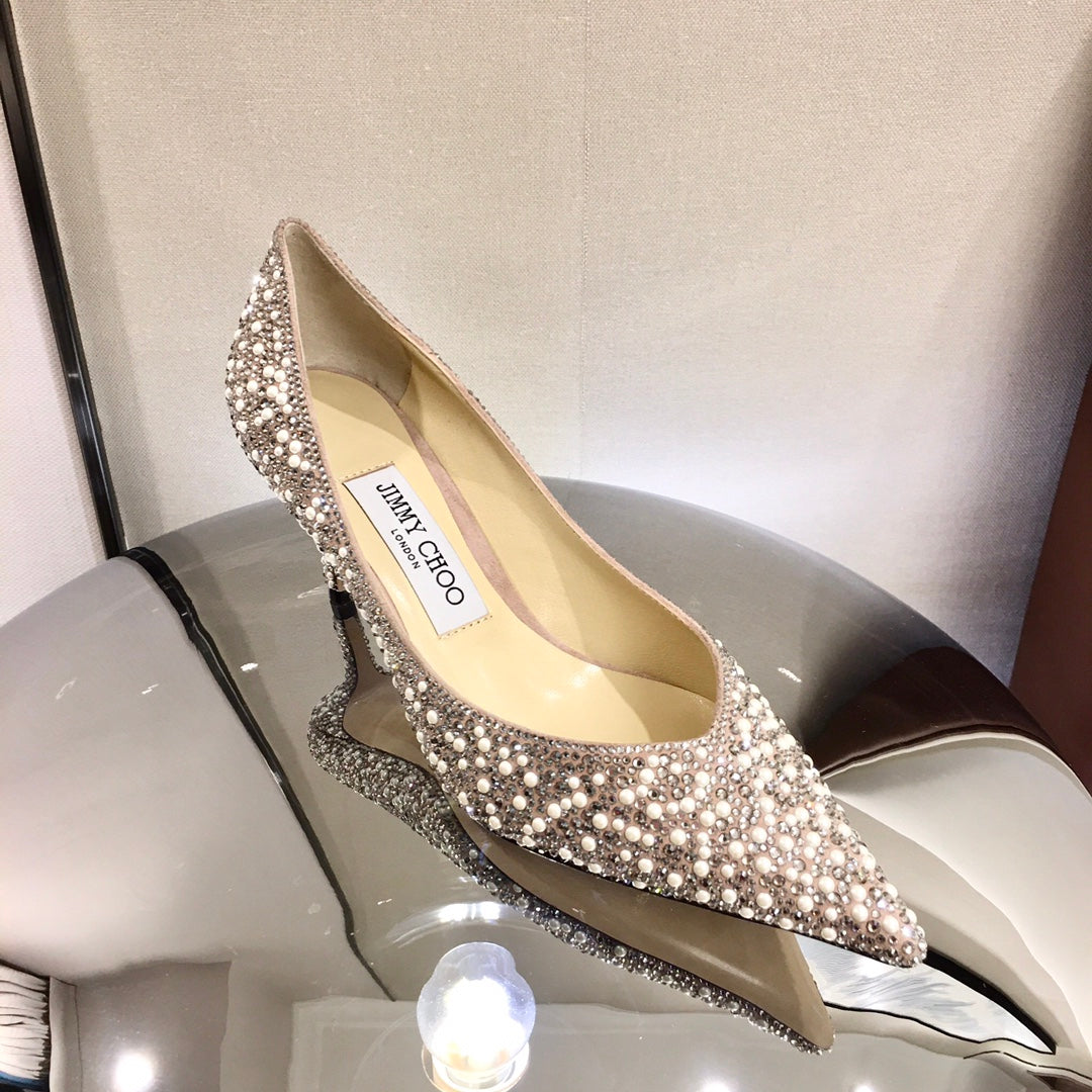 CHU Shoes Heels Stones