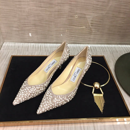 CHU Shoes Heels Stones