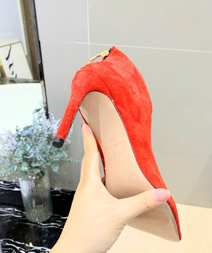 Jimy Chu  Shoes Heels Red