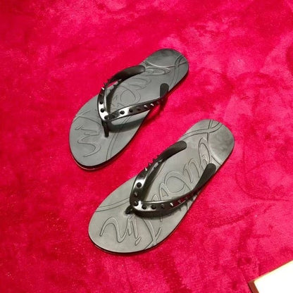 Labutin Slippers Flip Flop Black