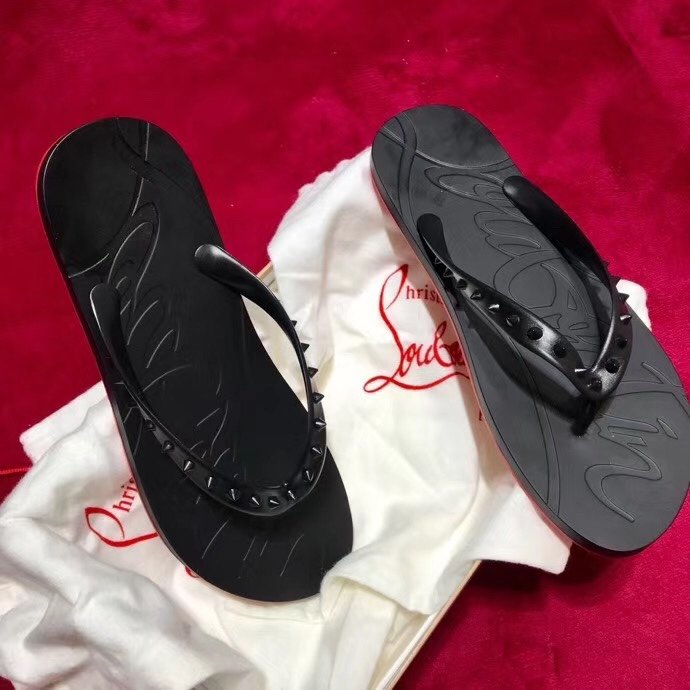 Labutin Slippers Flip Flop Black