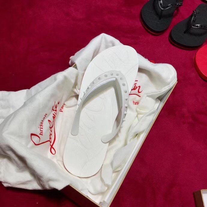 Labutin Slippers Flip Flop White
