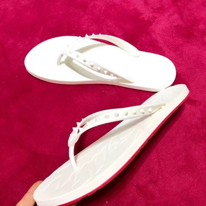 Labutin Slippers Flip Flop White