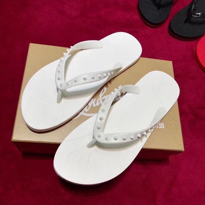 Labutin Slippers Flip Flop White