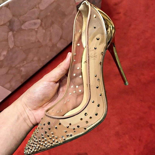 Labutin Shoes Gold