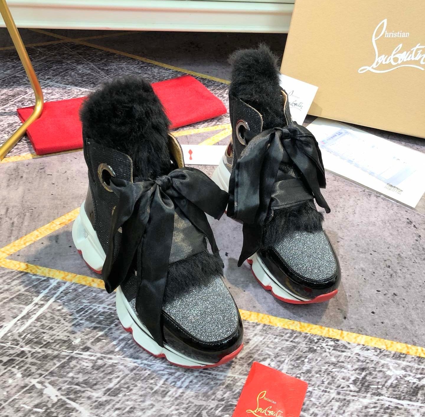 Labutin Sneakers High Black
