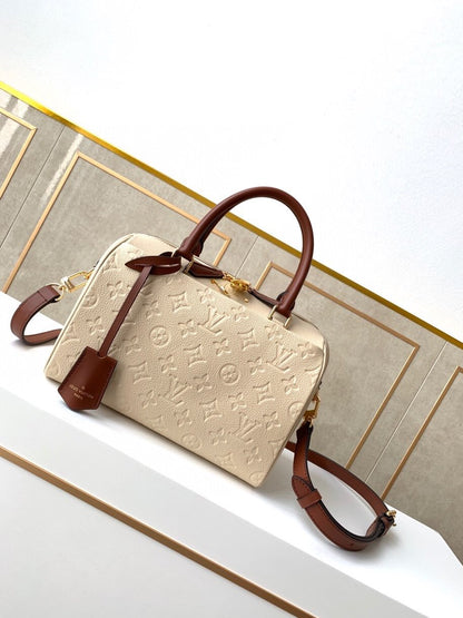 LU Bag White 25 cm Speedy