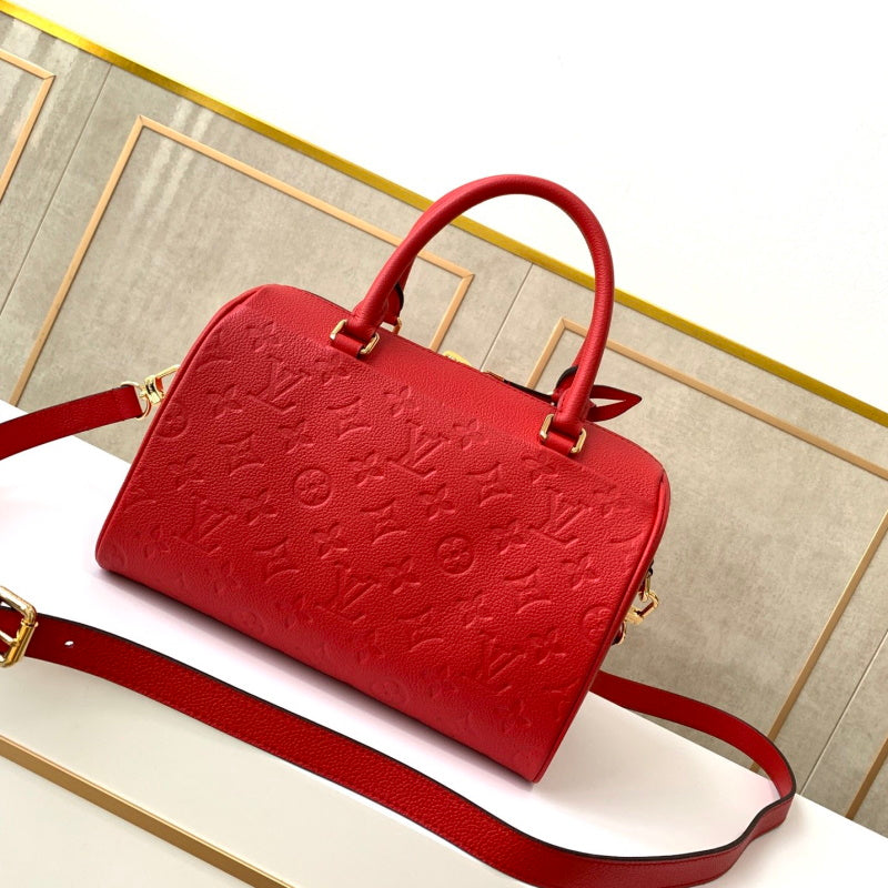 LU  Bag Red 25 cm Speedy