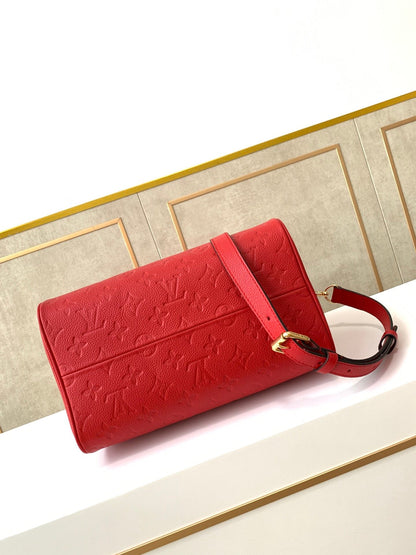 LU  Bag Red 25 cm Speedy