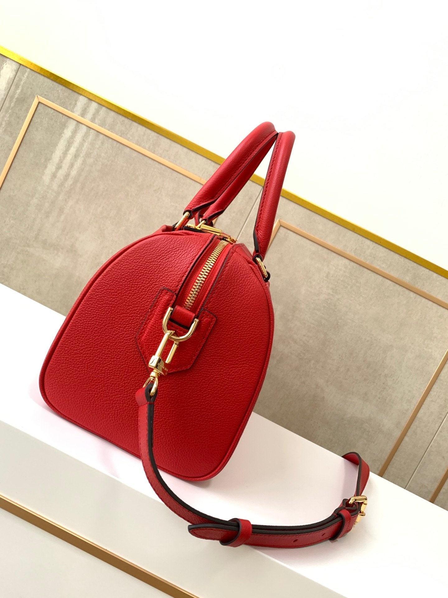 LU  Bag Red 25 cm Speedy